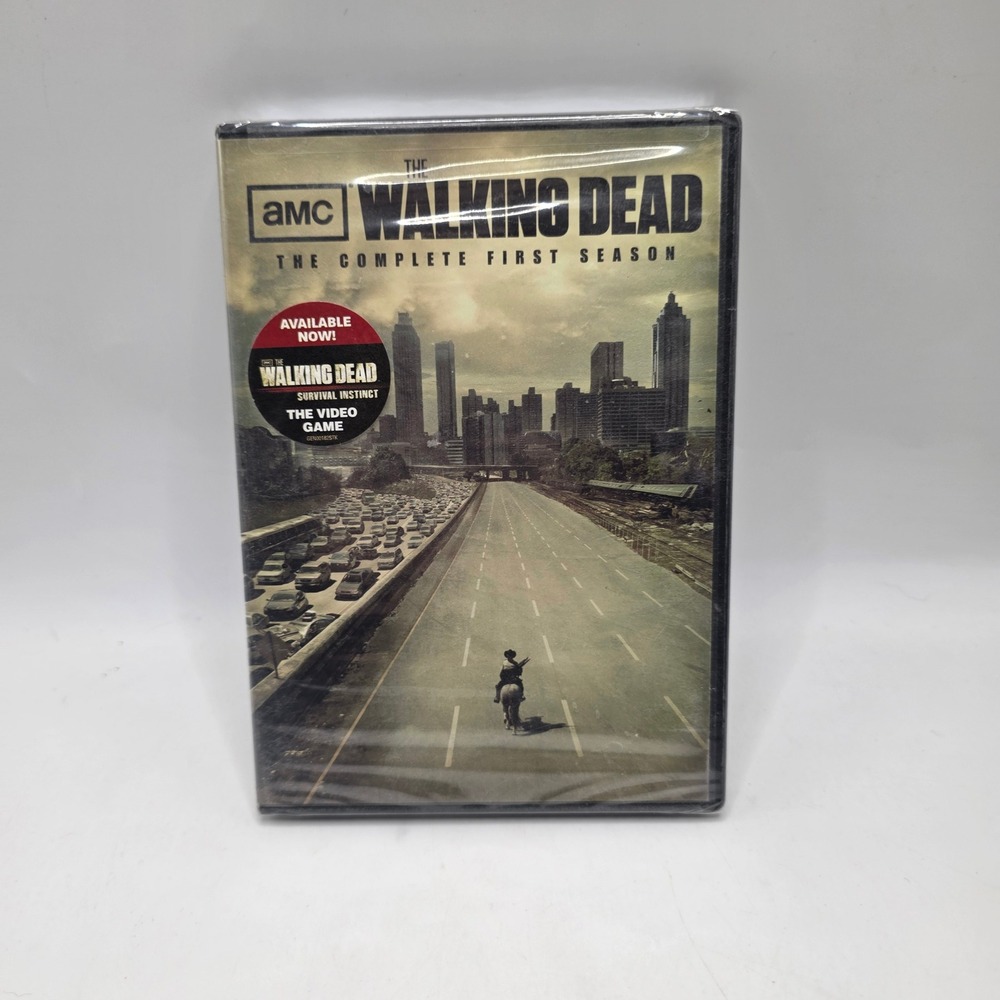AMC The Walking Dead DVD Complete First Season Sealed Zombie Horror Rick Grimes